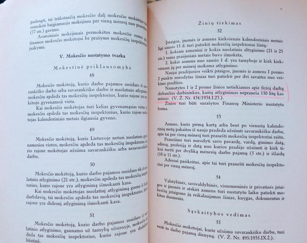 Darbo pajamų mokestis. Įstatymas, taisyklės, lentelės, vyr. tribunolo sprendimai ir rodyklė - Jurgis Baltrušaitis, knyga 6