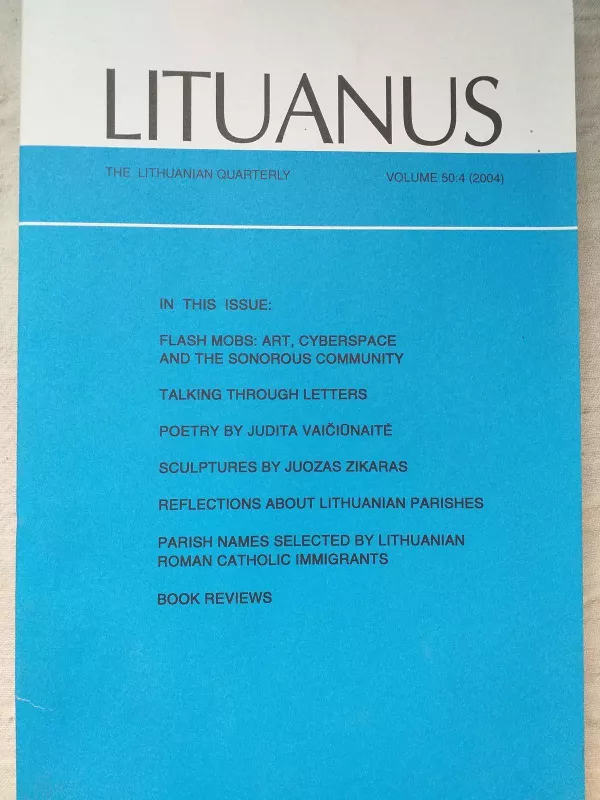 Lituanus - Autorių Kolektyvas, knyga 3