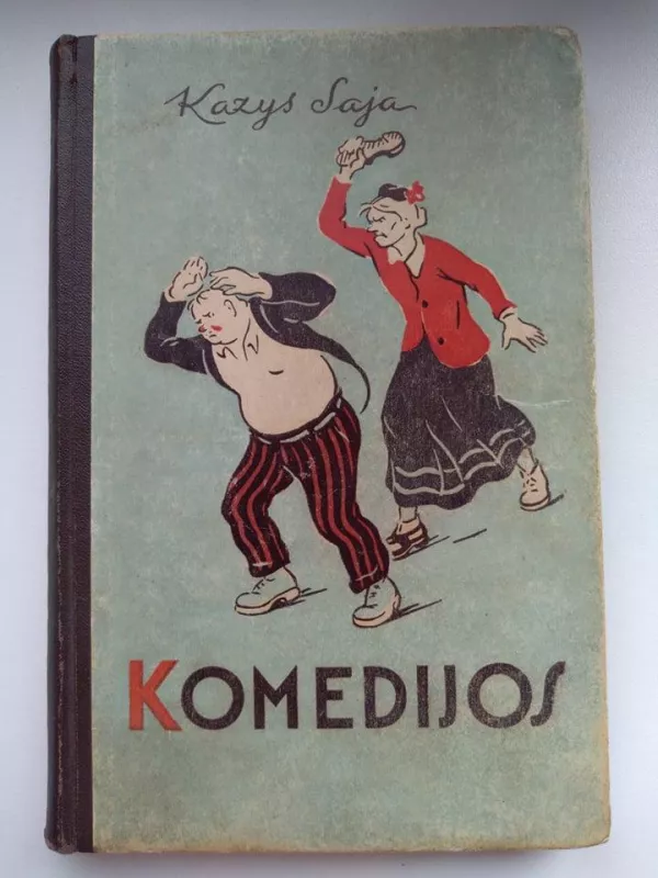 Komedijos - Kazys Saja, knyga