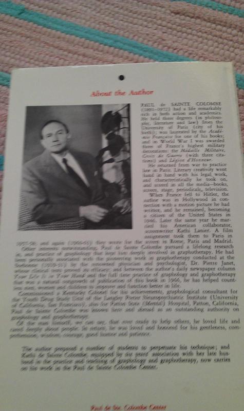 Grapho Therapeutics:Pen and Pencil Therapy - Sainte Colombe, knyga 4