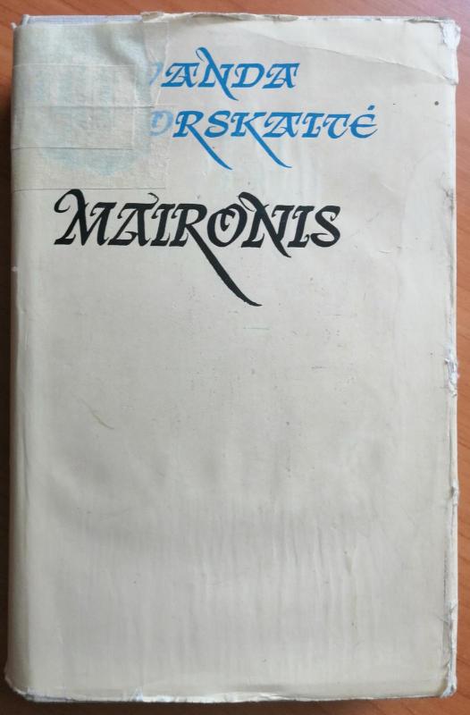 Maironis - Vanda Zaborskaitė, knyga 3
