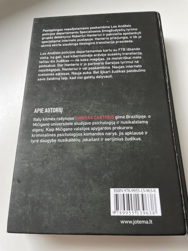 Vieną po kito - Chris Carter, knyga