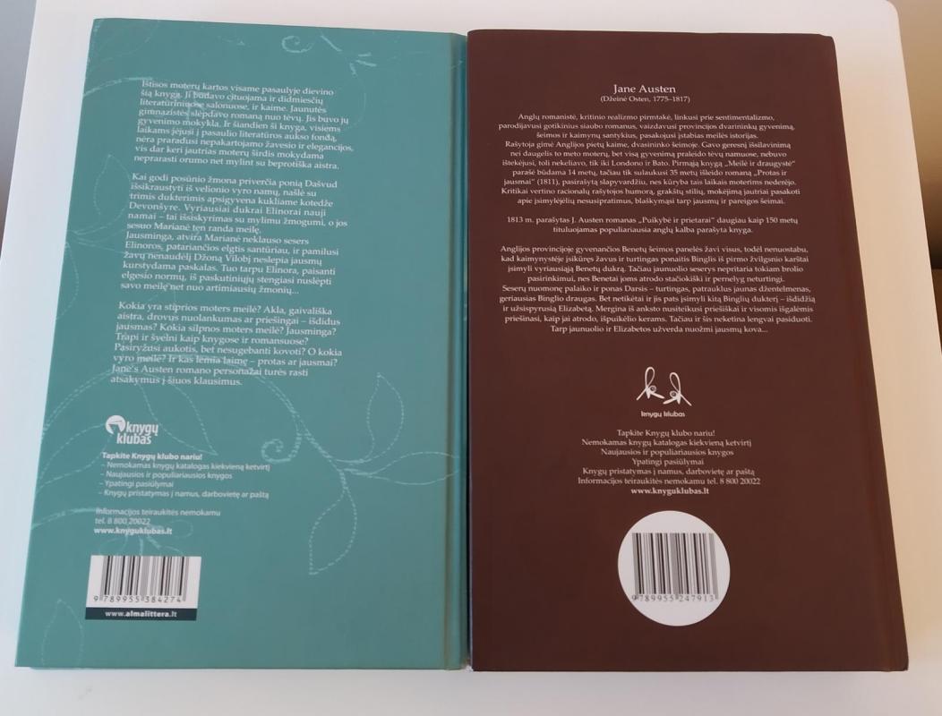 Puikybė ir prietarai - Jane Austen, knyga