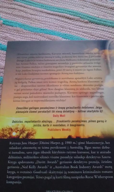 Sausra - Jane Harper, knyga 3