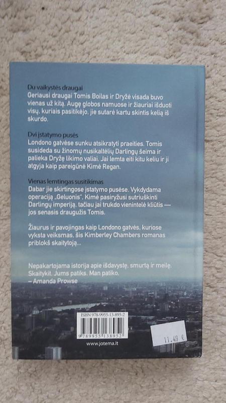 Geluonis - Kimberley Chambers, knyga 3