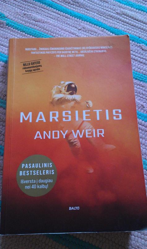 Marsietis - Andy Weir, knyga 2
