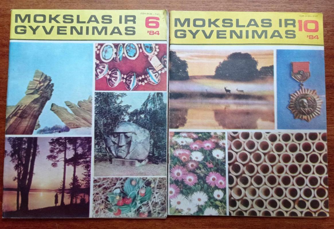 Mokslas ir gyvenimas, 1984 m., Nr. 6 - Autorių Kolektyvas, knyga 5