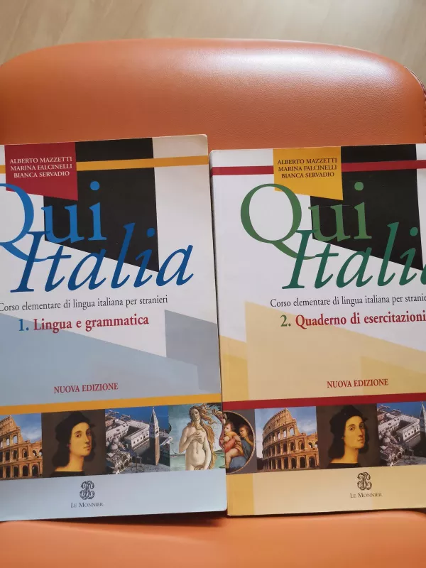 Qui Italia: Lingua e Grammatico (Italian Edition) (Italian) - Alberto Mazzetti, knyga