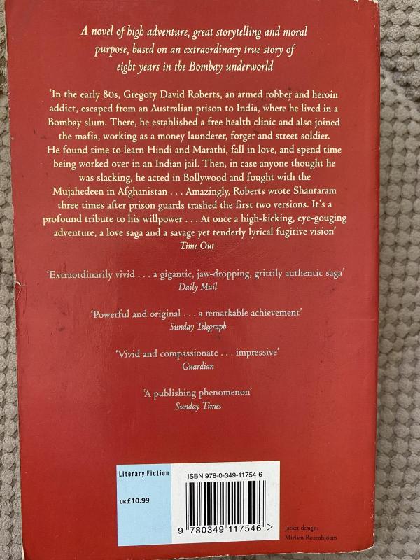 Shantaram - Gregory David Roberts, knyga