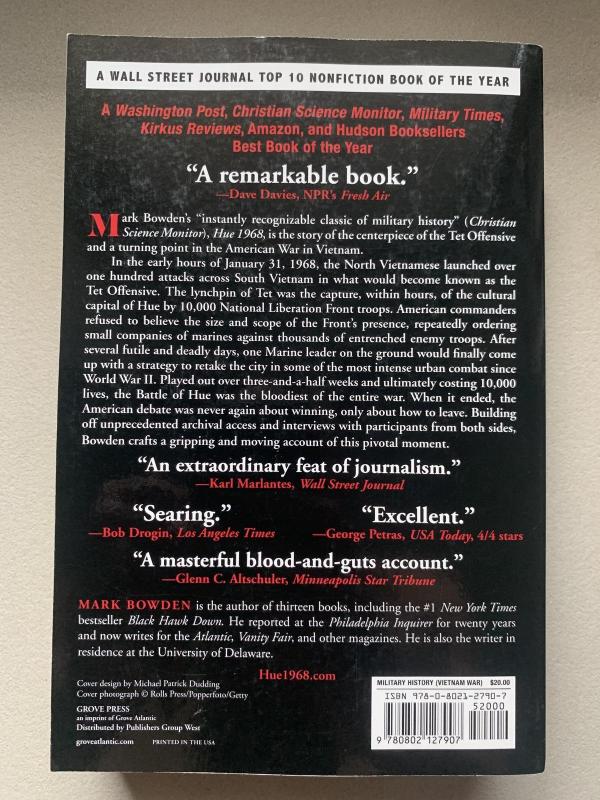 Huê 1968 - Mark Bowden, knyga 3