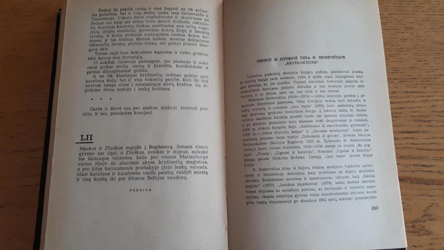 Kryžiuočiai (II tomas) - Henrikas Senkevičius, knyga 2