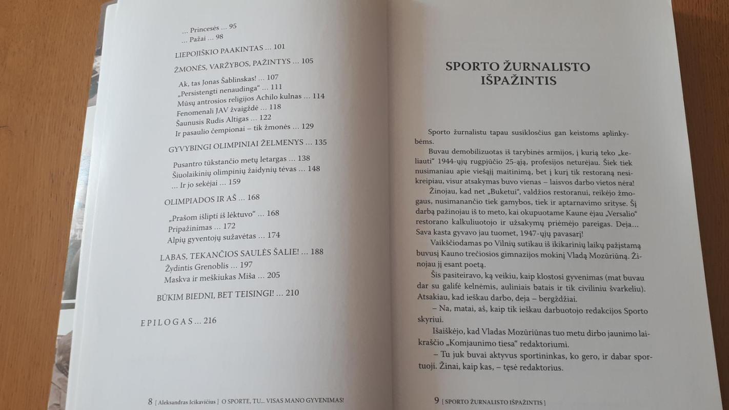 O sporte, tu... Visas mano gyvenimas! - Icikavičius Aleksandras, knyga 2
