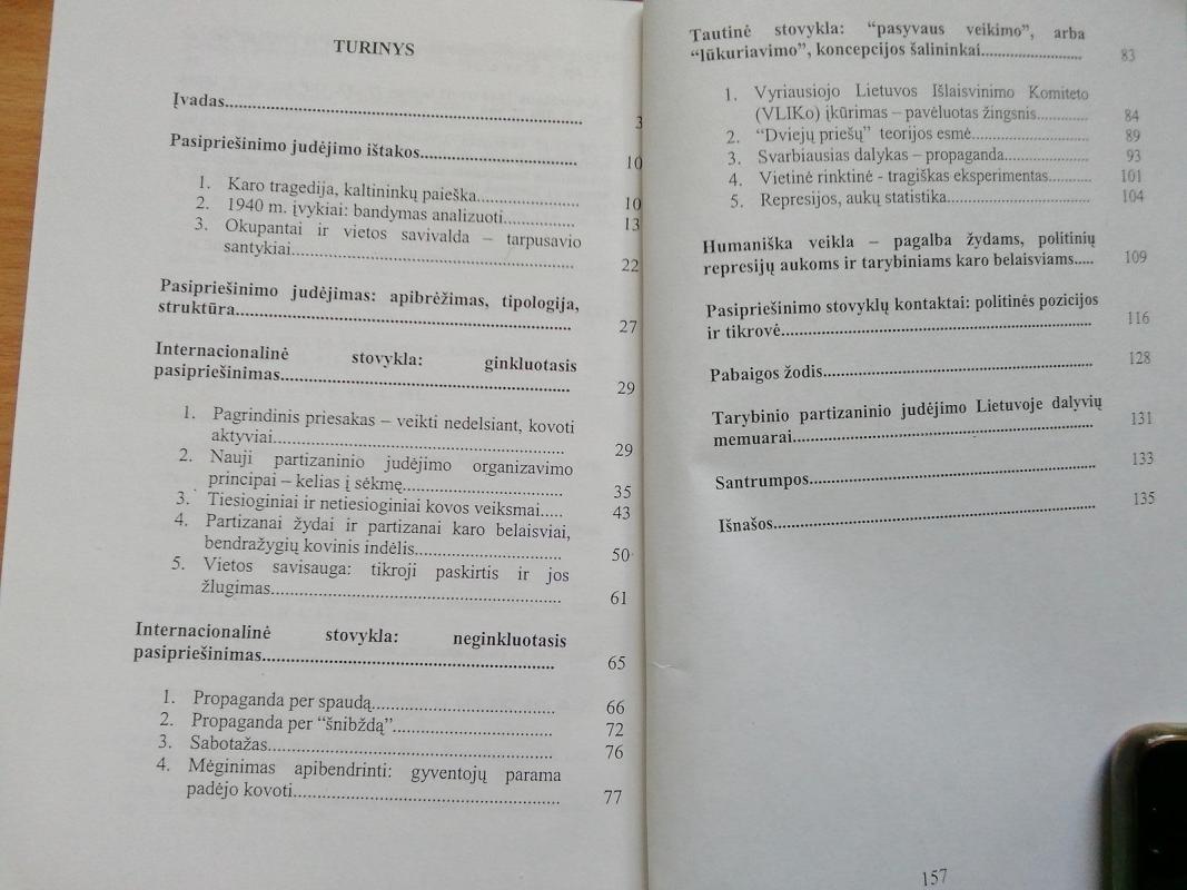 Antinacinis pasipriešinimo judėjimas Lietuvoje 1941-1944 metais - B. Vaitkevičius, knyga 2
