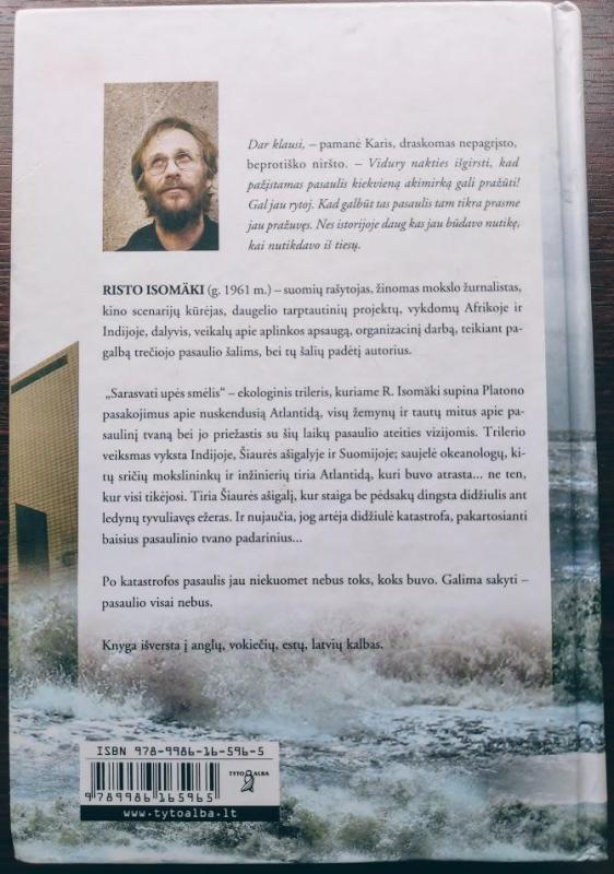 Sarasvati upės smėlis - Risto Isomaki, knyga