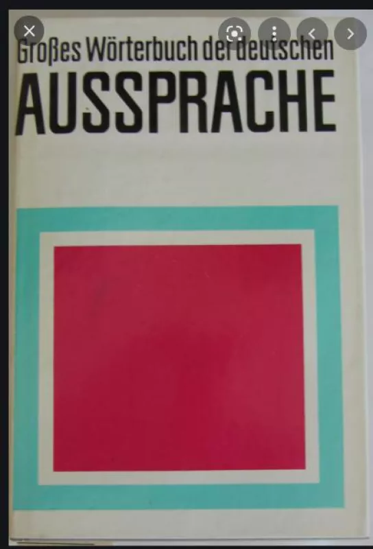 Wörterbuch der Deutschen Aussprache - Autorių Kolektyvas, knyga