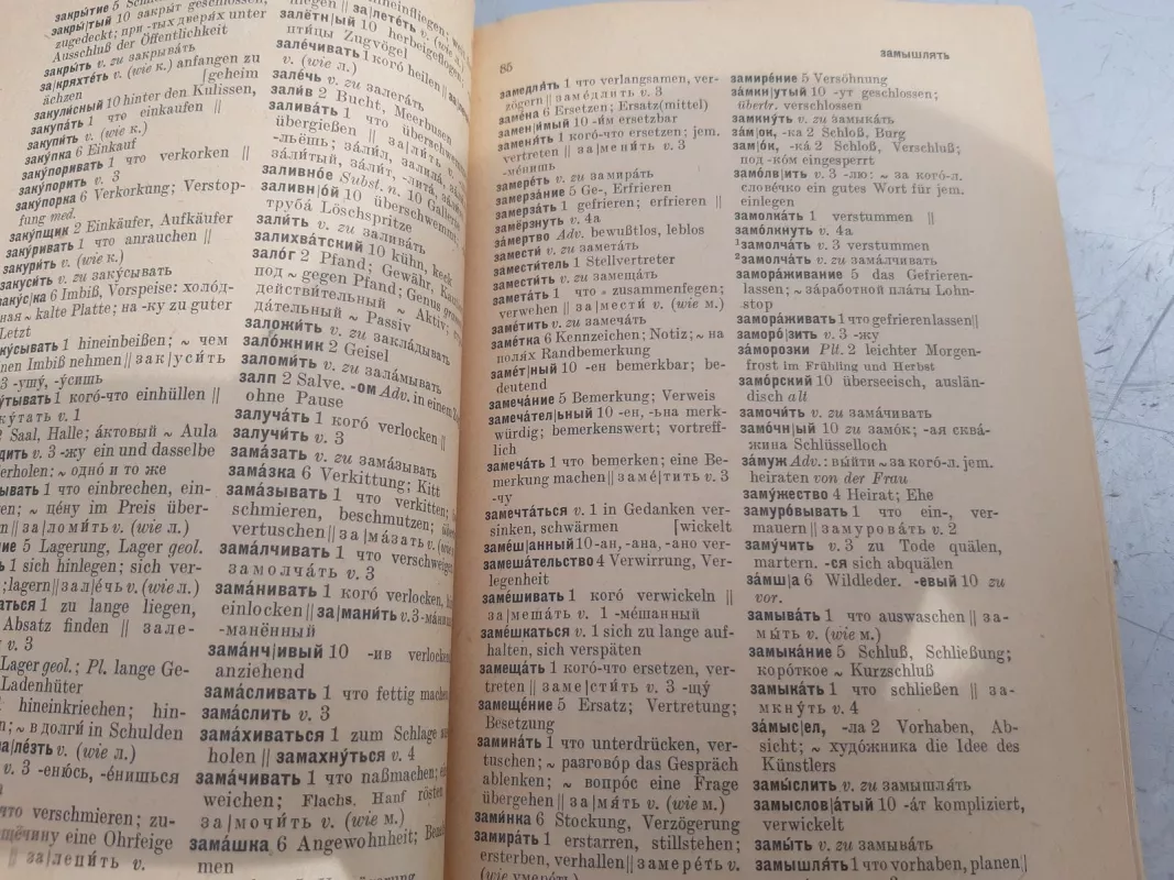 Rusų-vokiečių žodynas.vokiečių-rusų žodynas - Autorių Kolektyvas, knyga
