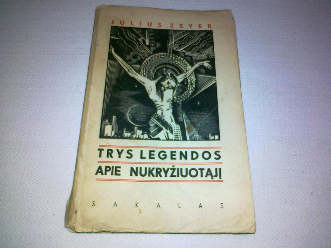 Trys legendos apie nukryžiuotąjį - Julius Zeyer, knyga 3