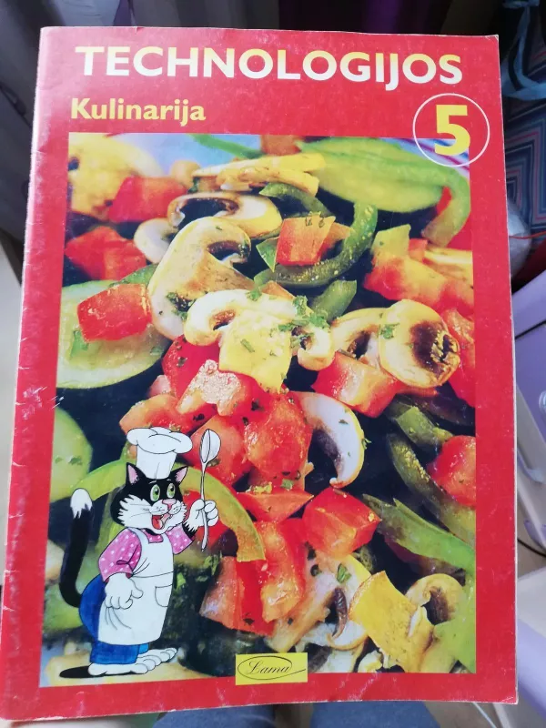 Technologijos. Kulinarija 5 klasei - B. Mielkuvienė, R.  Ruzgienė, knyga