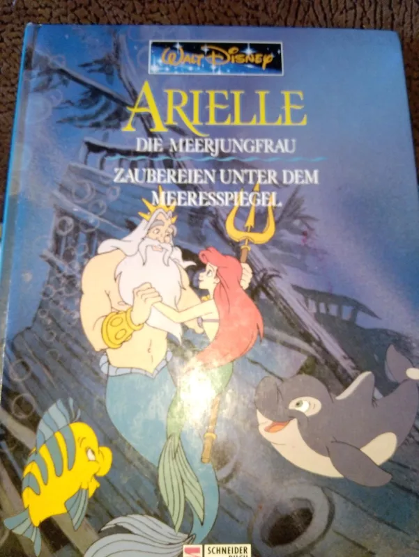 Arielle die Meerjungfrau - Walt Disney, knyga 3