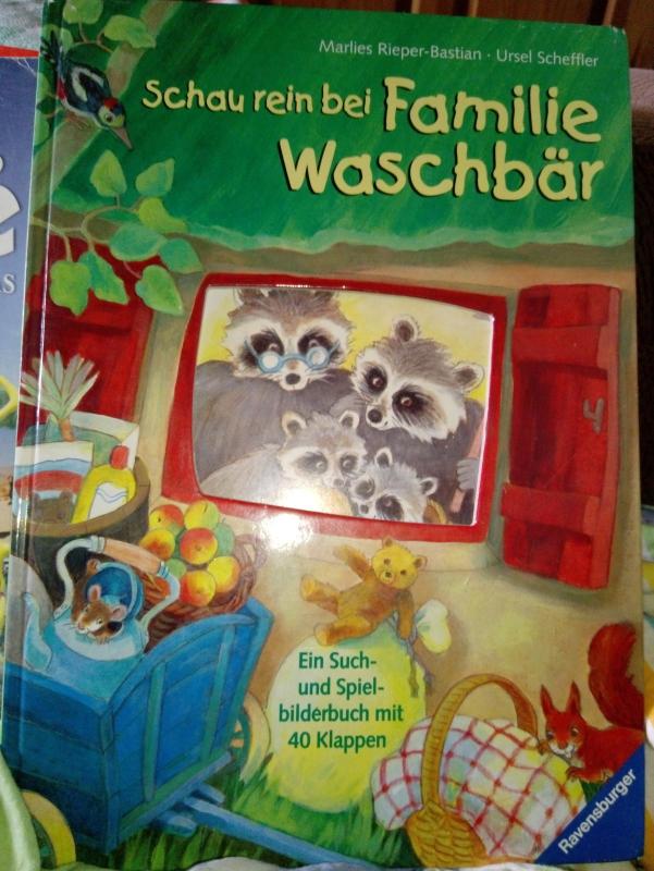 Schau rein bei Familie Waschbär - Marlies Rieper-Bastian, knyga 4