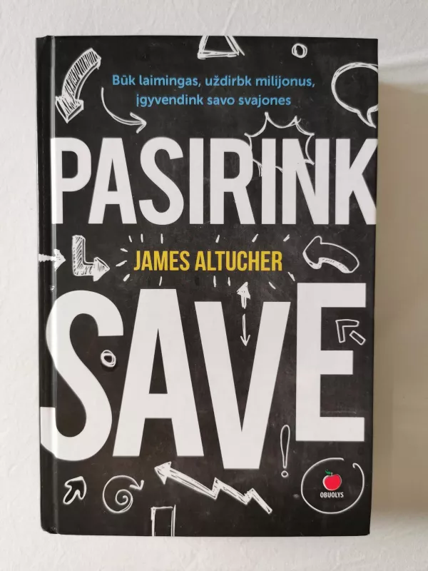 PASIRINK SAVE - James Altucher, knyga