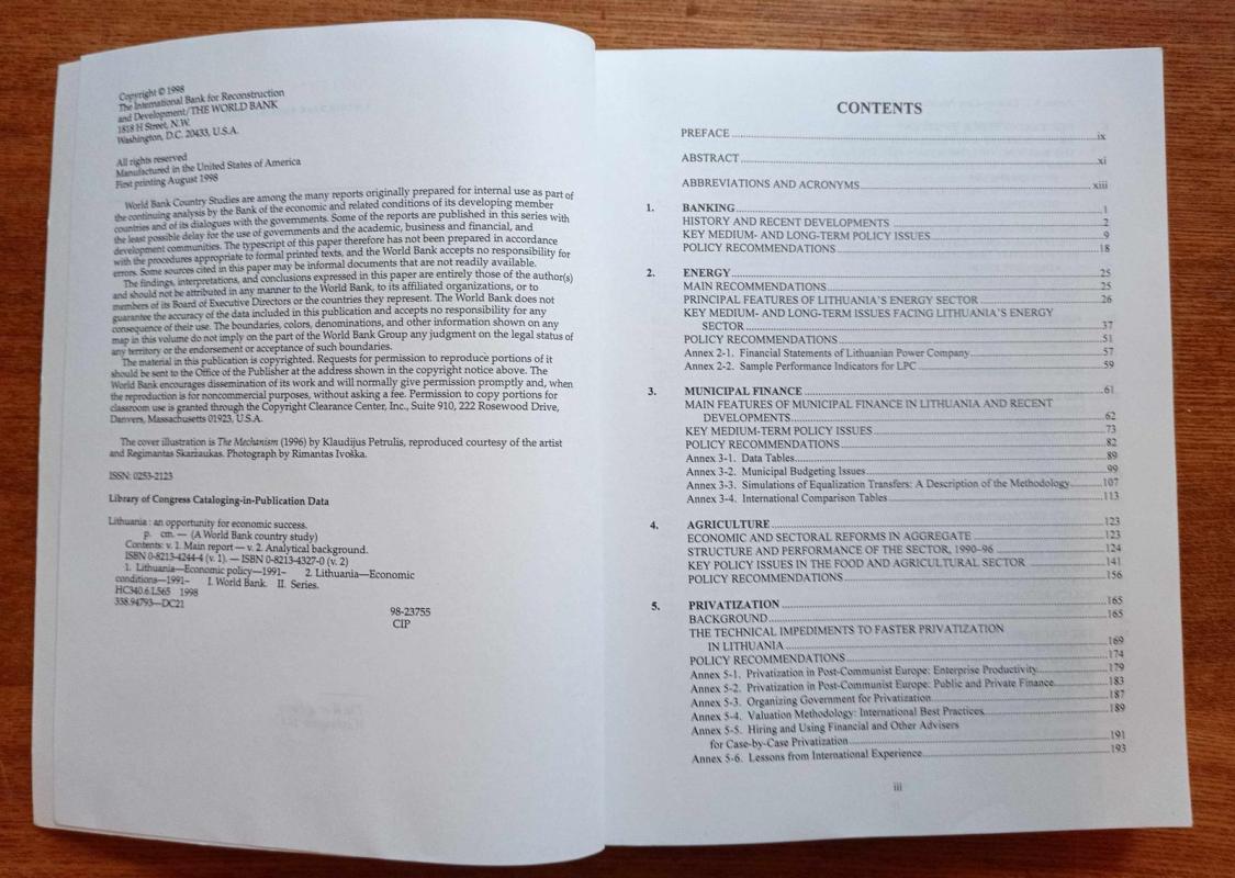 Lithuania: an opportunity for economic success. Volume 2: analytical background - World Bank, knyga 4