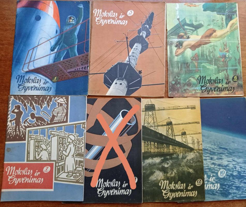 Mokslas ir gyvenimas, 1961 m., Nr. 1 - Autorių Kolektyvas, knyga 5