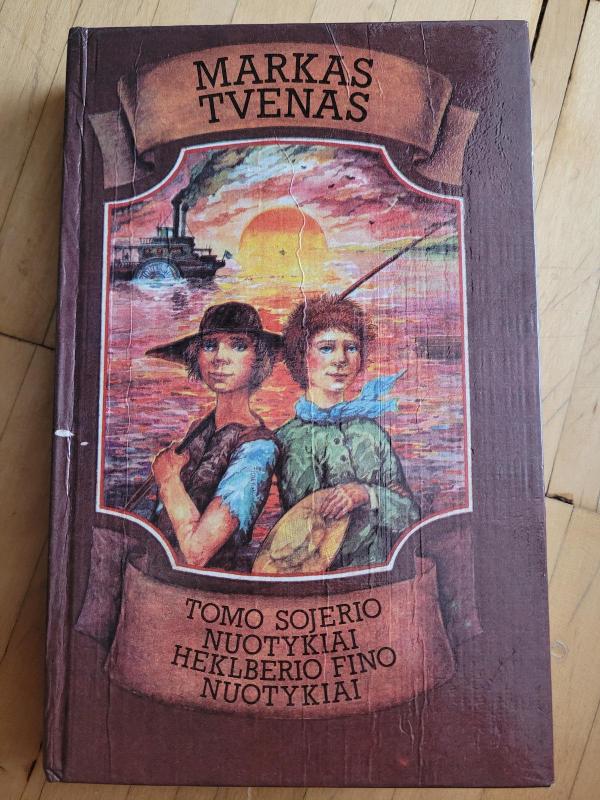 Tomo Sojerio nuotykiai. Heklberio Fino nuotykiai - Markas Tvenas, knyga 3