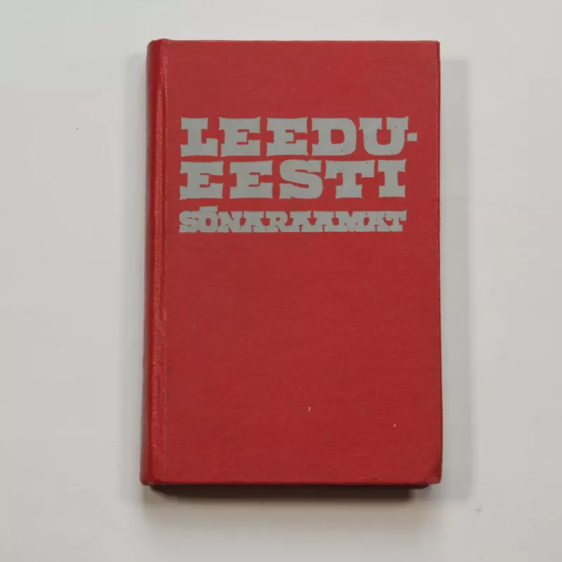 Lietuvių - estų kalbų žodynas - V. Lougas, knyga