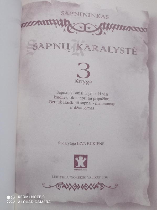 Sapnininkas - Autorių Kolektyvas, knyga