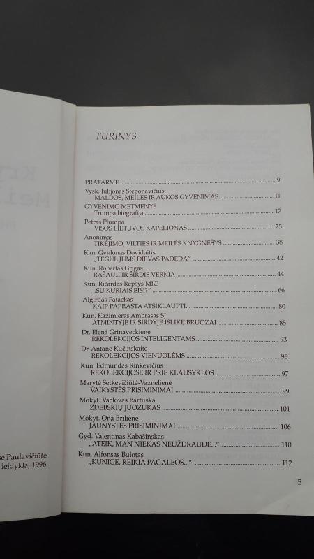 Kryžiaus ir meilės kelias - Autorių Kolektyvas, knyga 4