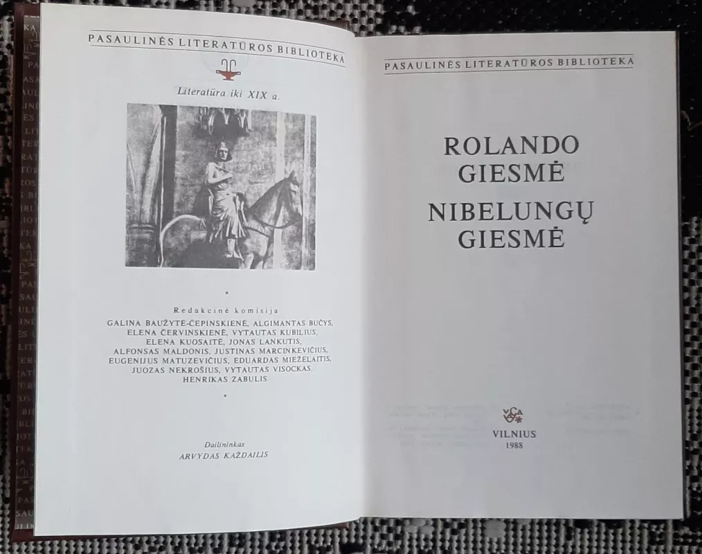 Rolando giesmė. Nibelungų giesmė - Autorių Kolektyvas, knyga 2