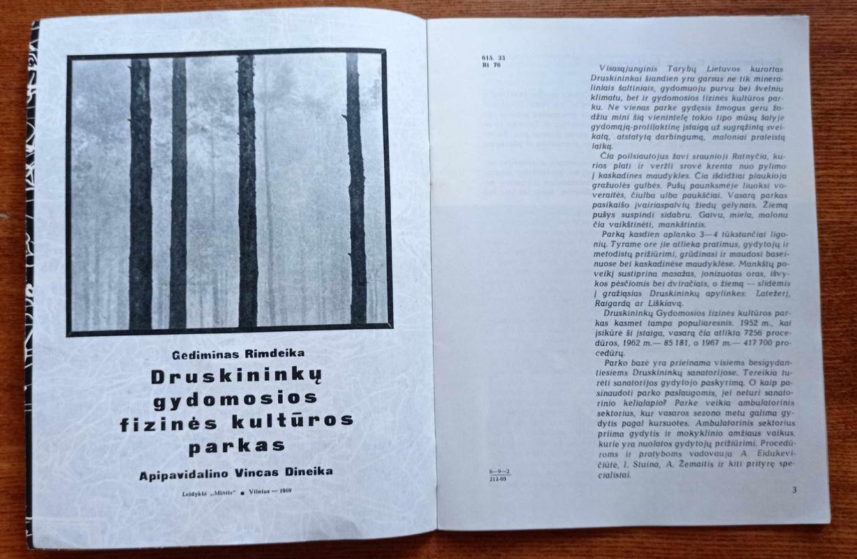 Druskininkų gydomosios fizinės kultūros parkas - Gediminas Rimdeika, knyga 4