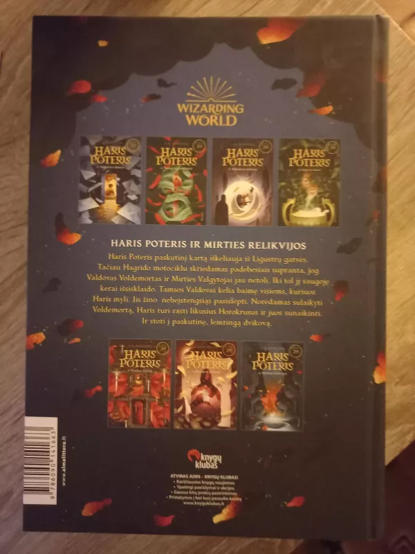 Haris Poteris ir Mirties relikvijos - Rowling J. K., knyga