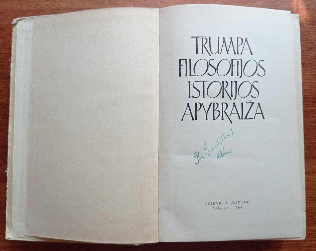 Trumpa filosofijos istorijos apybraiža - Autorių Kolektyvas, knyga 3