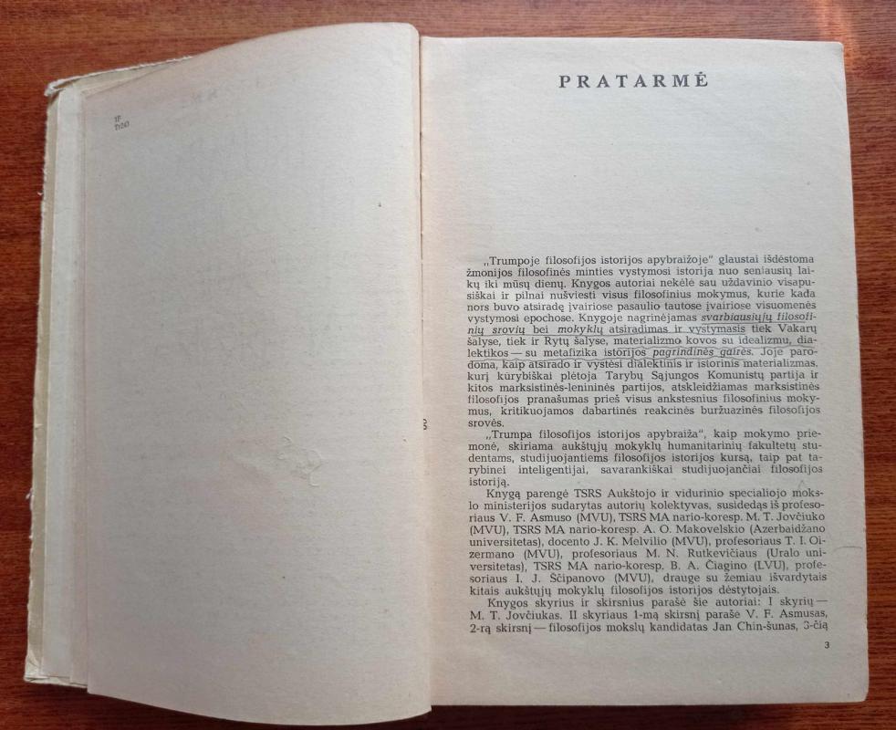 Trumpa filosofijos istorijos apybraiža - Autorių Kolektyvas, knyga 5