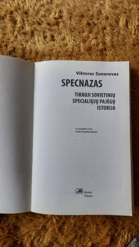 Specnazas: tikroji sovietinių specialiųjų pajėgų istorija - Viktoras Suvorovas, knyga