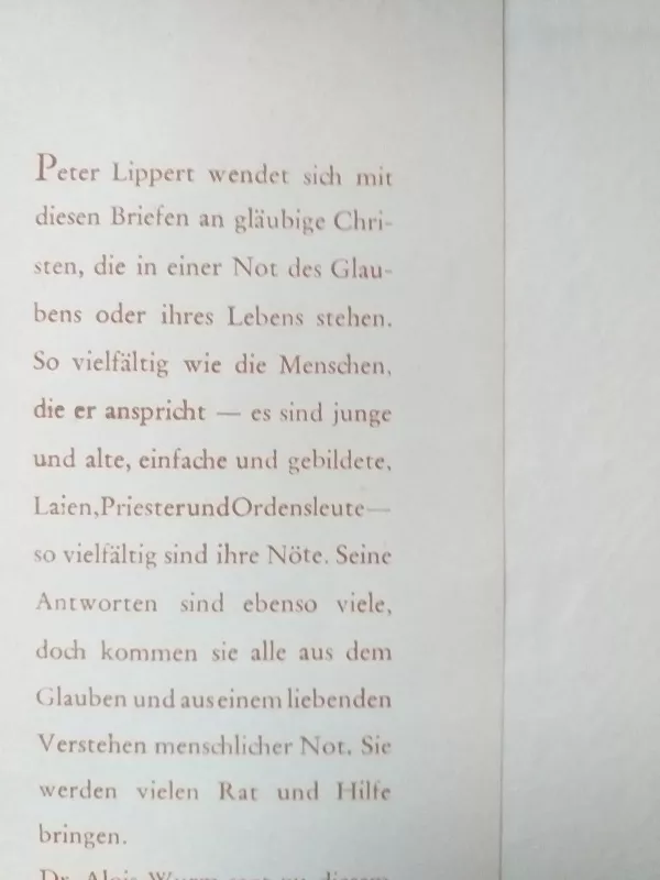 Von Seele Zu Seele - S. J. Von Peter Lippert, knyga 3