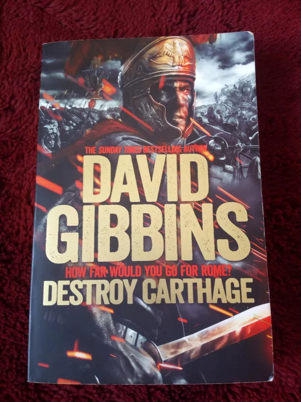Total War Rome: Destroy Carthage - David Gibbins, knyga 4