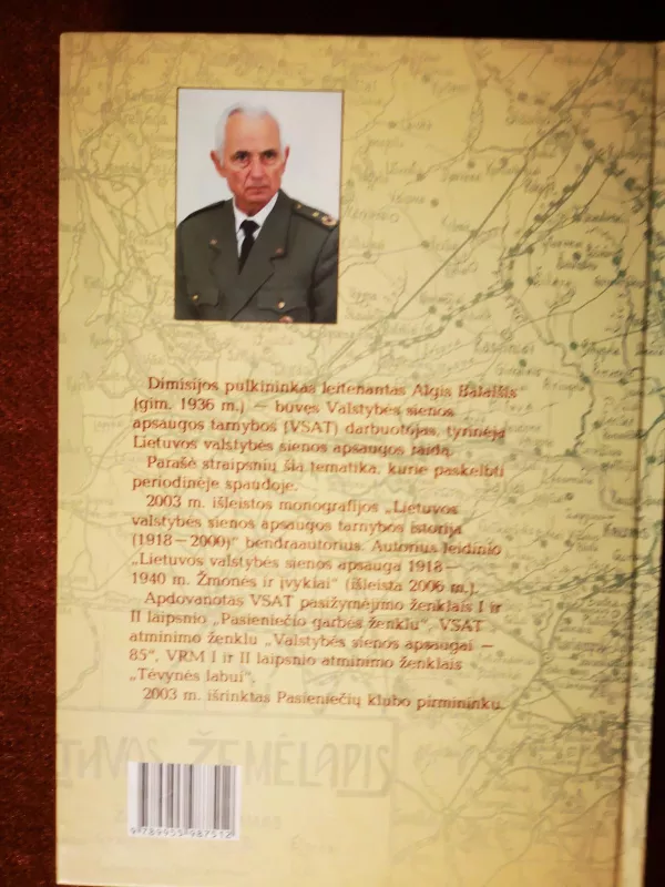 Lietuvos valstybės sienos apsaugos karininkai 1918 –1940 m. - Algis Balaišis, knyga