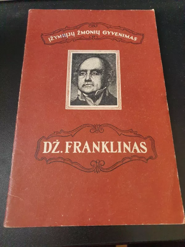 Džonas Franklinas - J. Davydovas, knyga