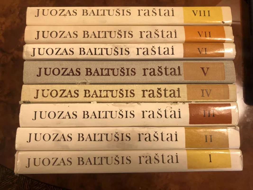 Raštai 1-8 tomai - Juozas Baltušis, knyga 2