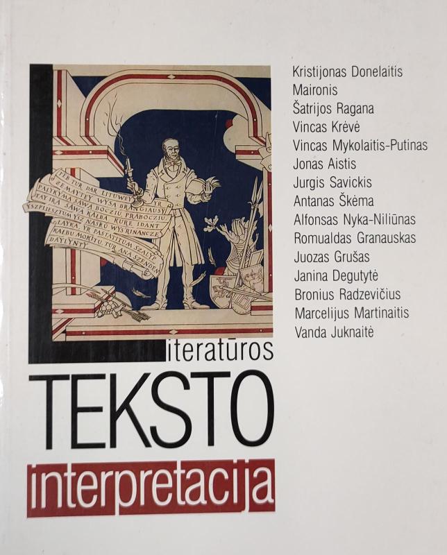 Literatūros teksto interpretacija - Autorių Kolektyvas, knyga 2