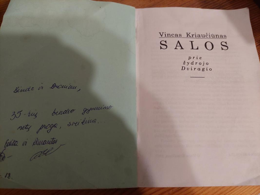 Salos prie žydrojo dviragio - Vincas Kriaučiūnas, knyga 3