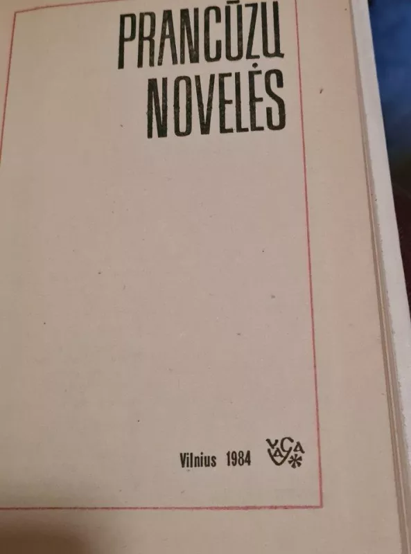 Prancūzų novelės - Autorių Kolektyvas, knyga 2