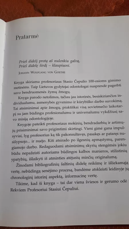Profesorius Stasys Čepulis - Irena Balčiūnienė, knyga 2