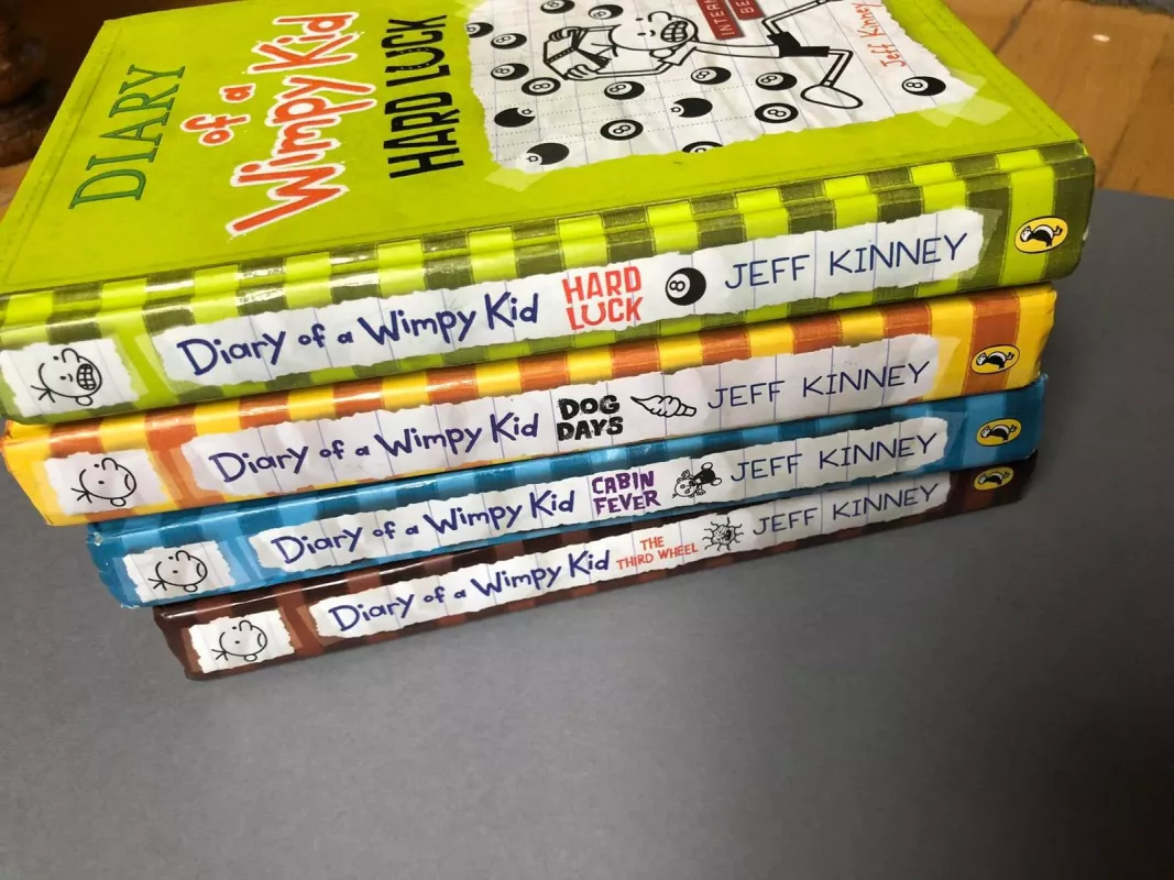 Diary of a Wimpy Kid Hard Luck - Jeff Kinney, knyga