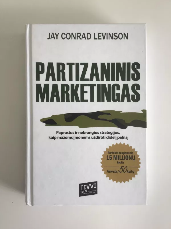 Partizaninis marketingas - Jay Conrad Levinson, knyga