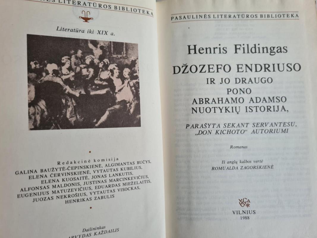 Džozefo Endriuso ir jo draugo pono Abrahamo Adamso nuotykių istorija - Henris Fildingas, knyga 3