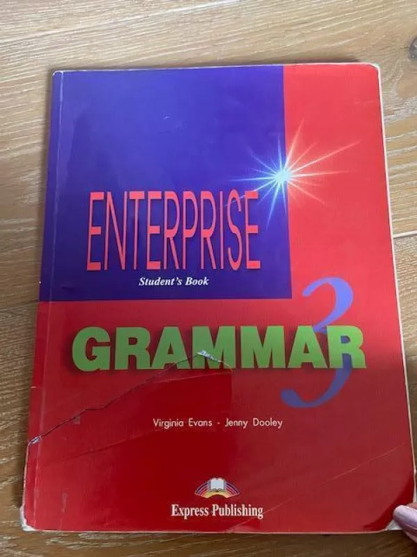 Enterprise 3 Grammar Student's Book - Virginia Evans, Jenny  Dooley, knyga